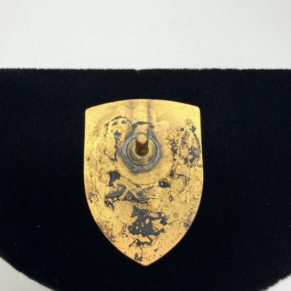 Vintage Original Porsche Hood Crest Badge Stuttgart Emblem - Picture 4 of 8